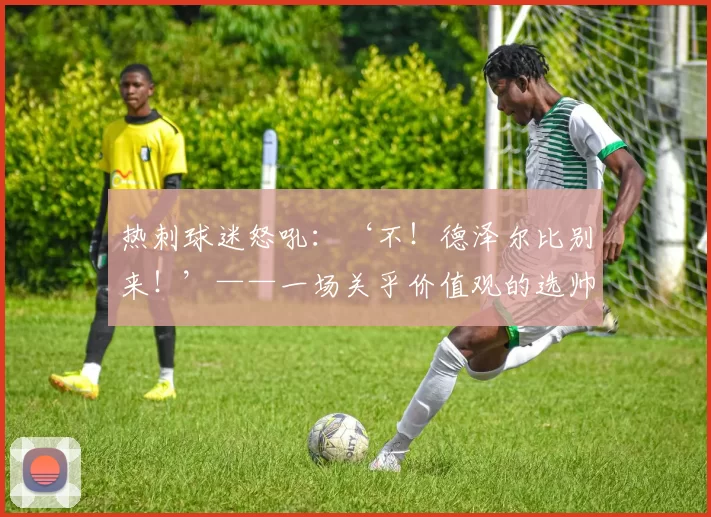 热刺球迷怒吼：‘不！德泽尔比别来！’——一场关乎价值观的选帅风波