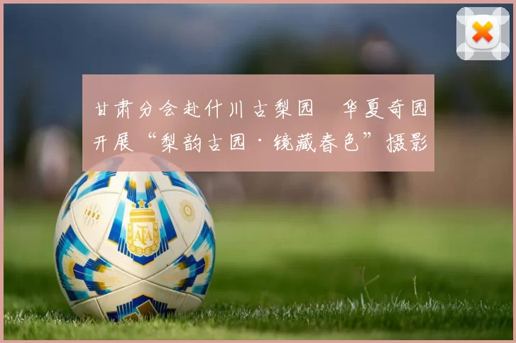 甘肃分会赴什川古梨园―华夏奇园开展“梨韵古园·镜藏春色”摄影创作活动